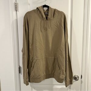 ASOS Army Green Long Sleeve Hooded Sweatshirt